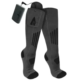 ActionHeat 3.7V Wool Rechargeable Heated Socks 2.0 with Remote