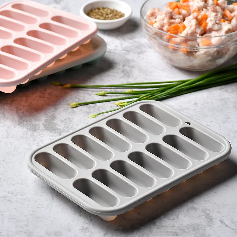 14 Square Shaped Italian Ice Tray Rectangular Bar Ice Maker Edible Silicon DIY Mold