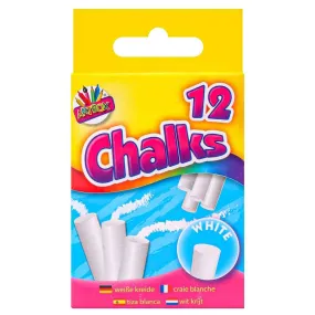 Artbox 12 White Chalks