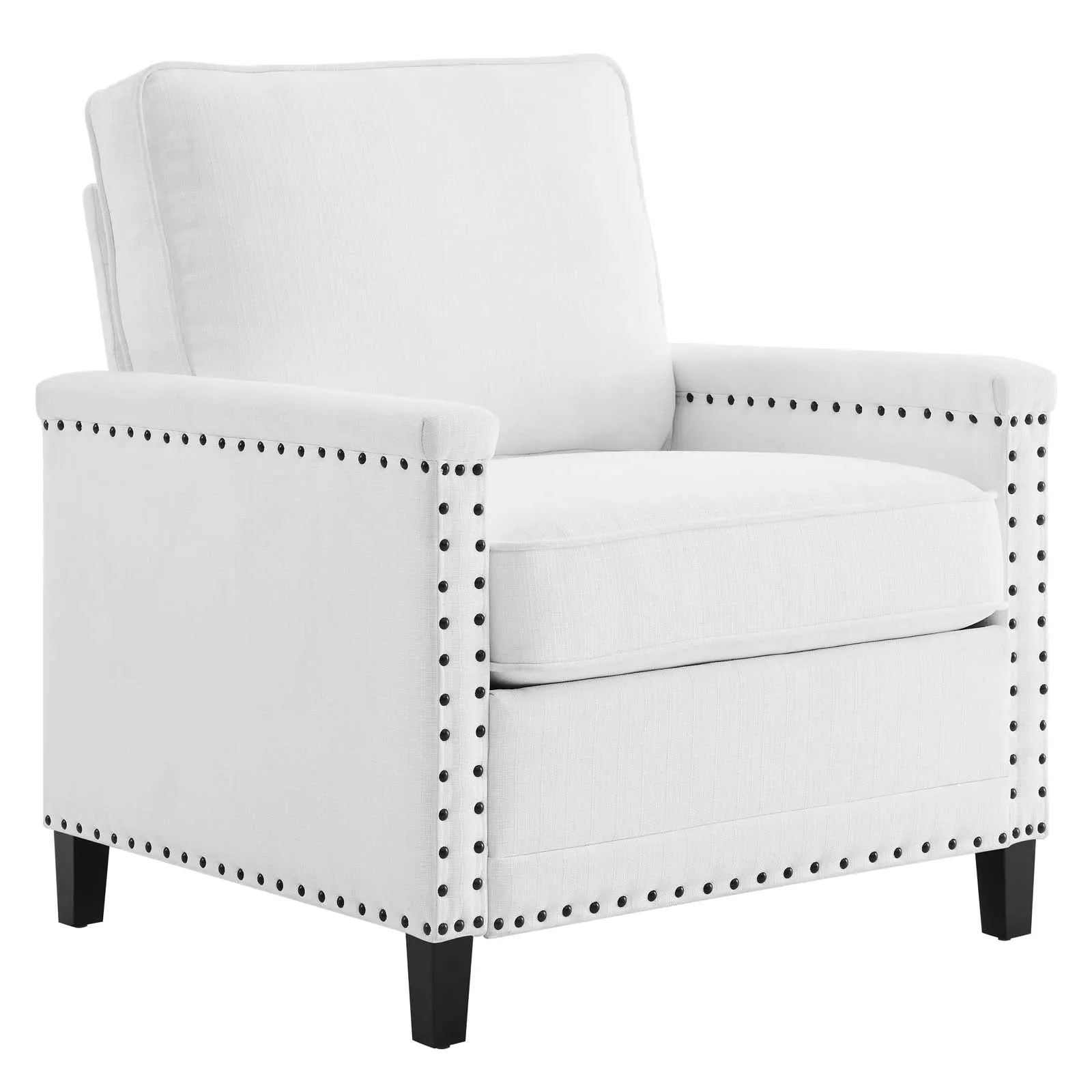 Ashton Upholstered Fabric Armchair by Modway