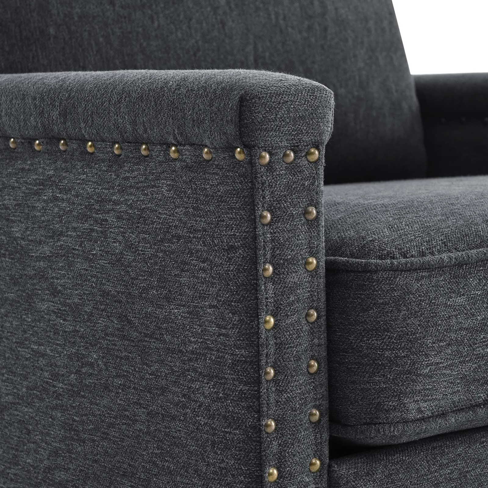 Ashton Upholstered Fabric Armchair by Modway