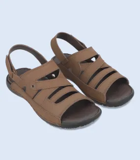 BM5643-BROWN-Men Sandal