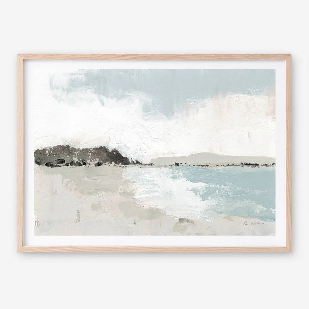 Calm Water Neutral Art Print