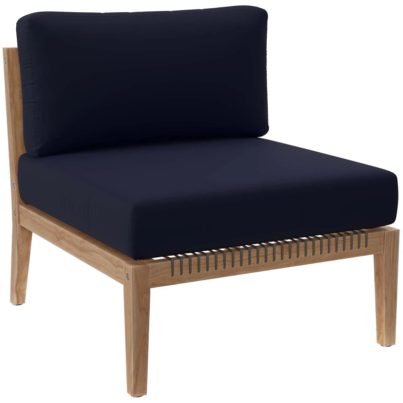 Clearwater Outdoor Patio Teak Wood Sofa by Modway