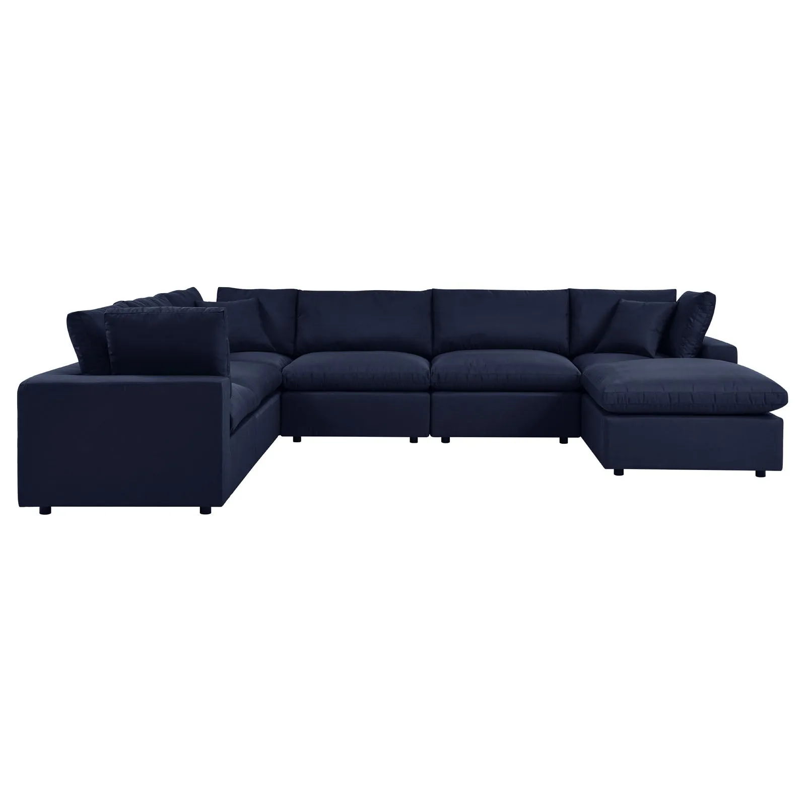 Commix 7-Piece Outdoor Patio Sectional Sofa by Modway