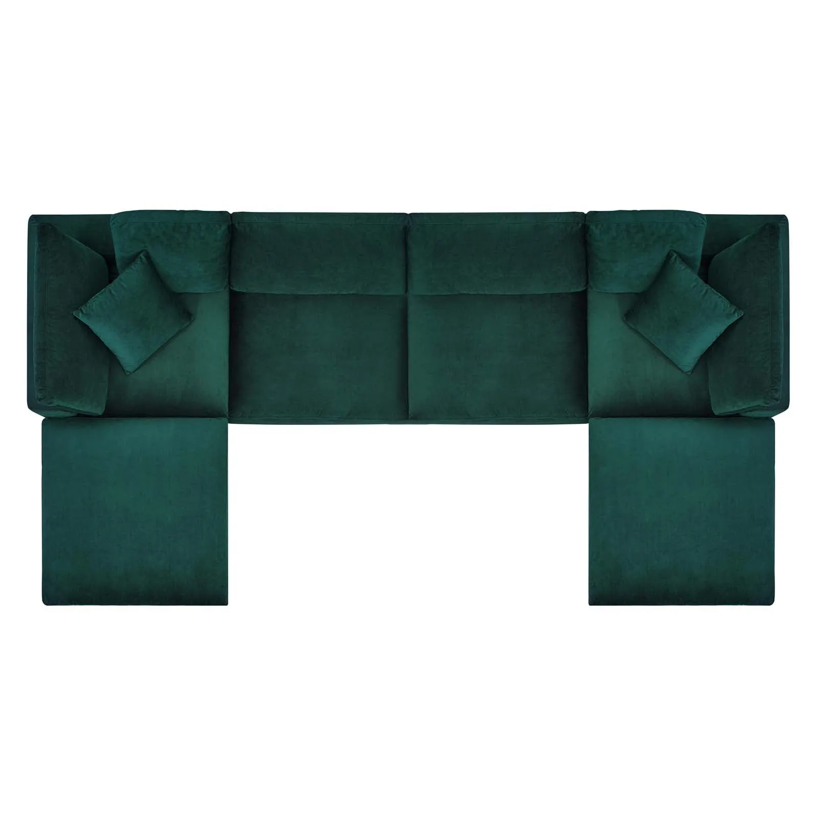 Commix Double Reclining Sectional by Modway