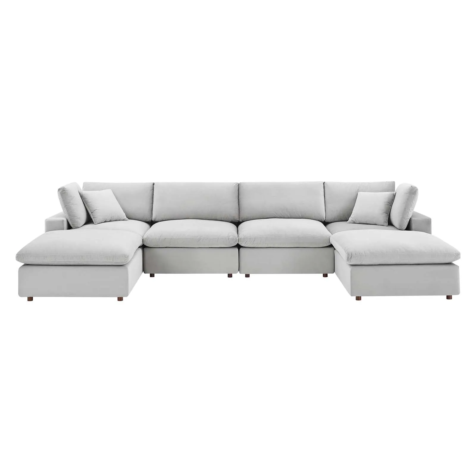 Commix Double Reclining Sectional by Modway