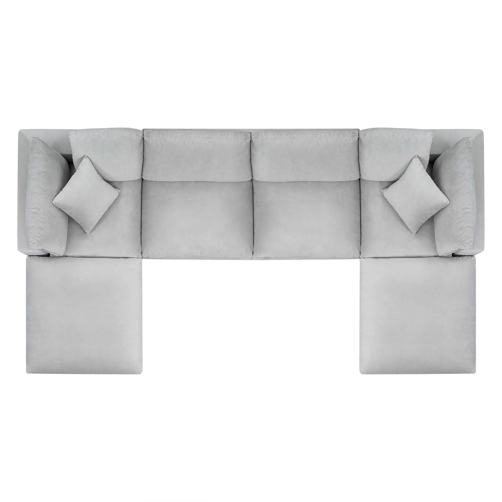 Commix Double Reclining Sectional by Modway