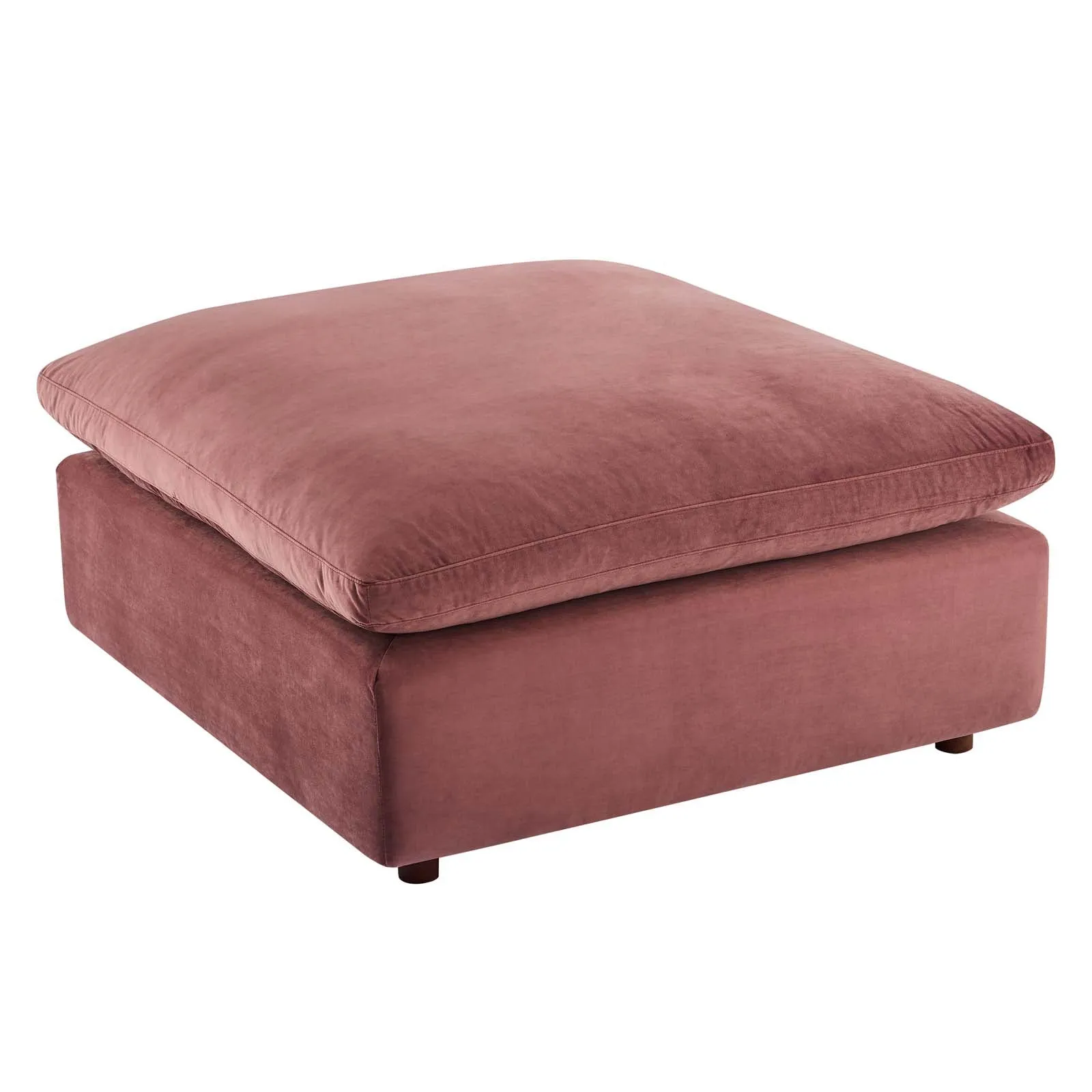 Commix Down Filled Overstuffed Performance Velvet Ottoman by Modway