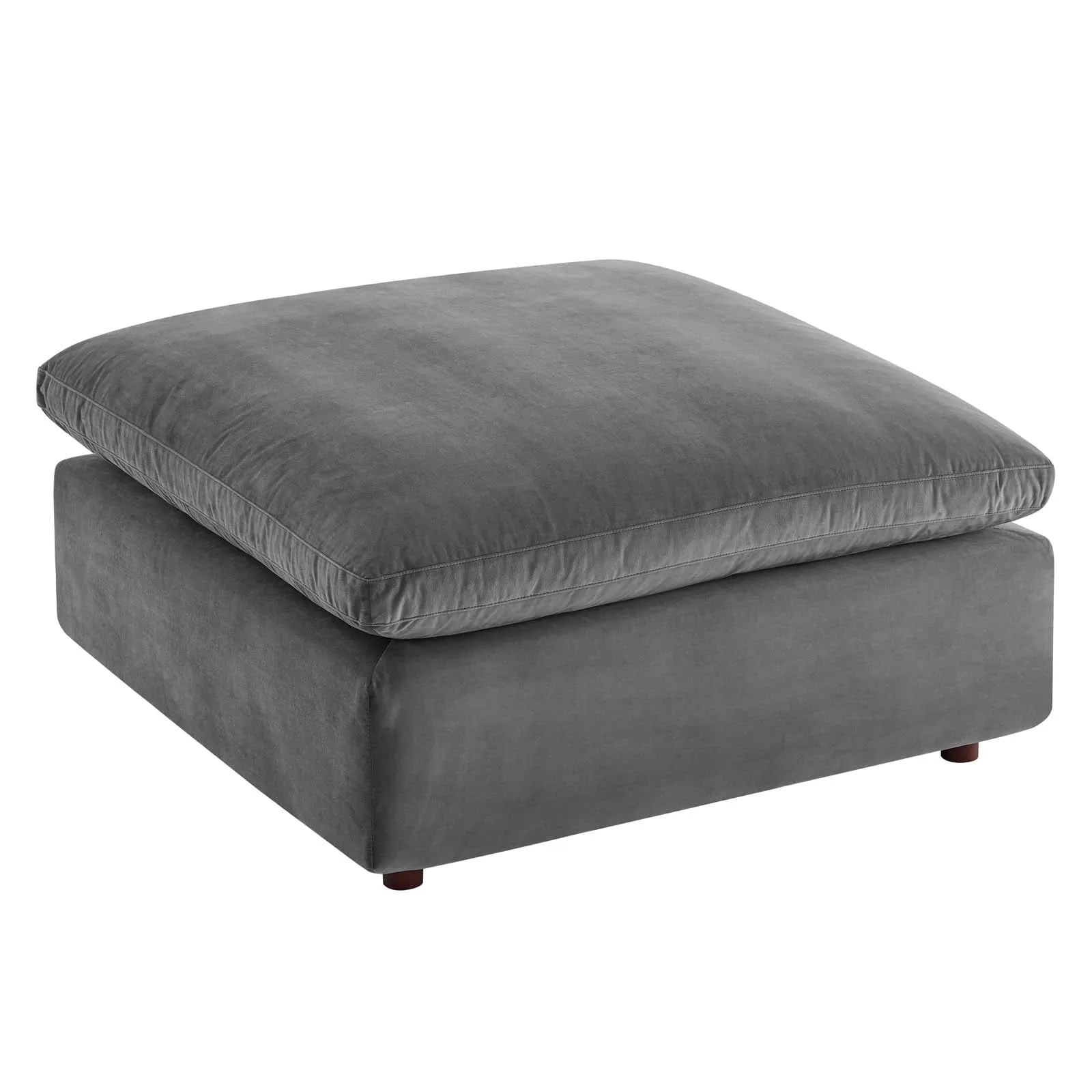 Commix Down Filled Overstuffed Performance Velvet Ottoman by Modway