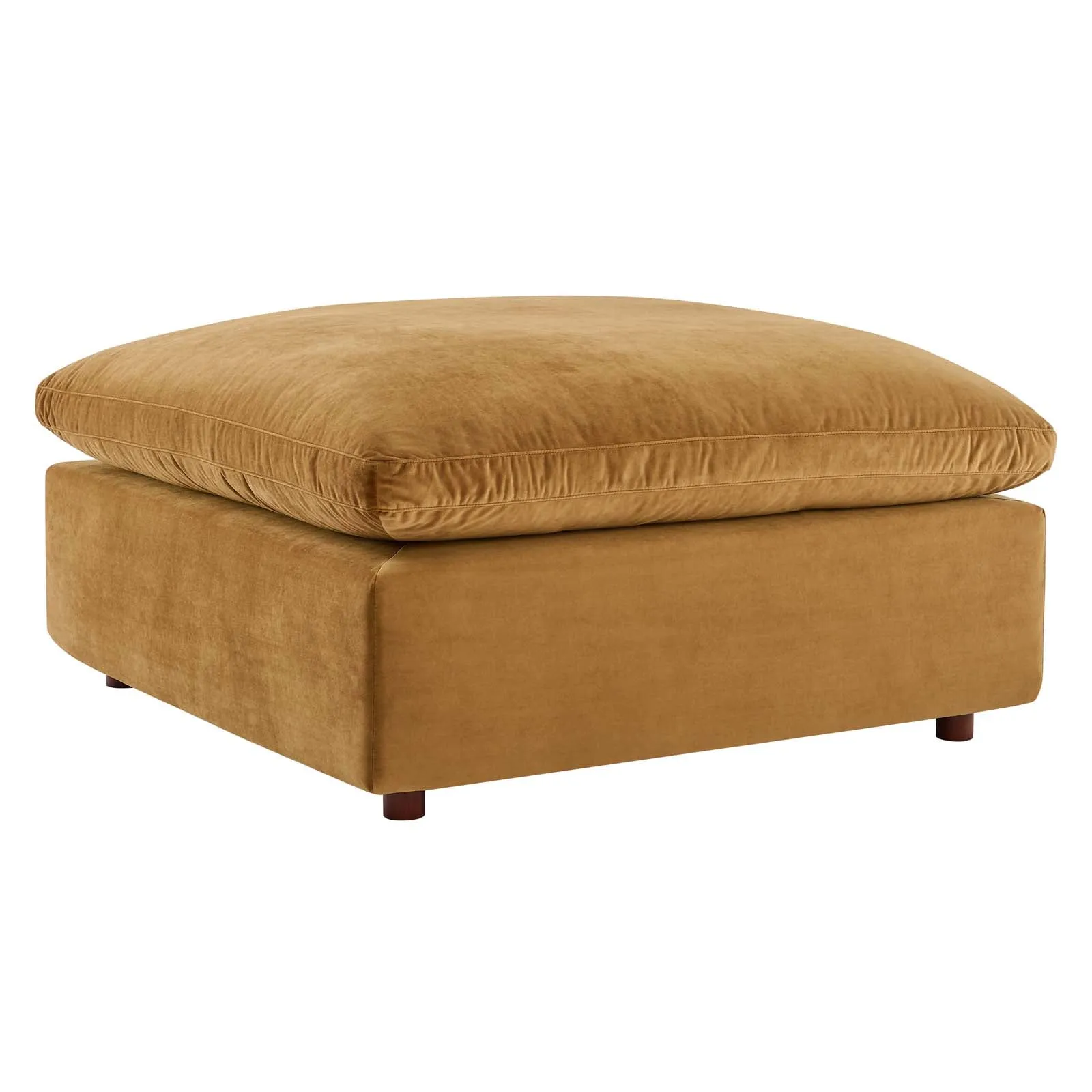 Commix Down Filled Overstuffed Performance Velvet Ottoman by Modway