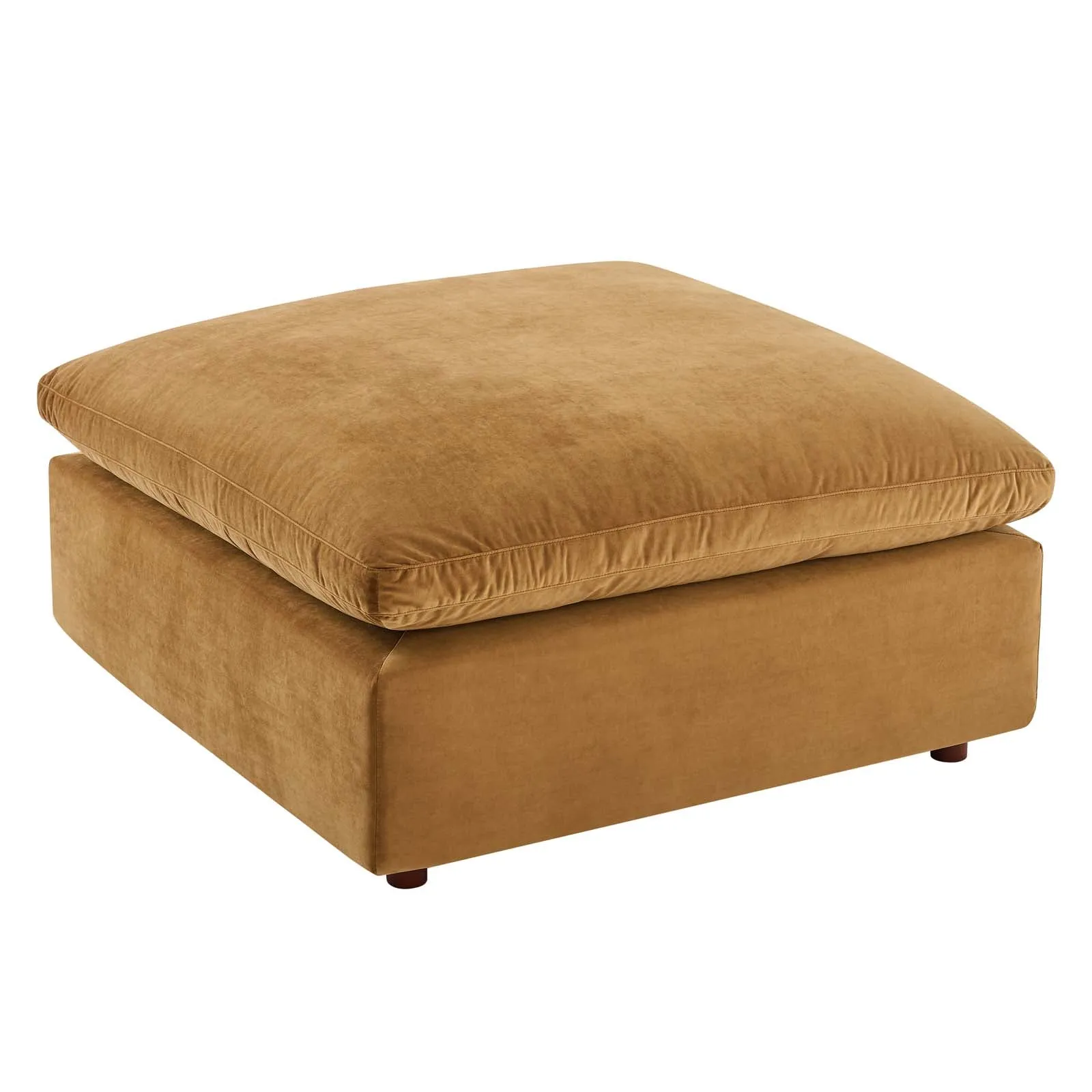 Commix Down Filled Overstuffed Performance Velvet Ottoman by Modway