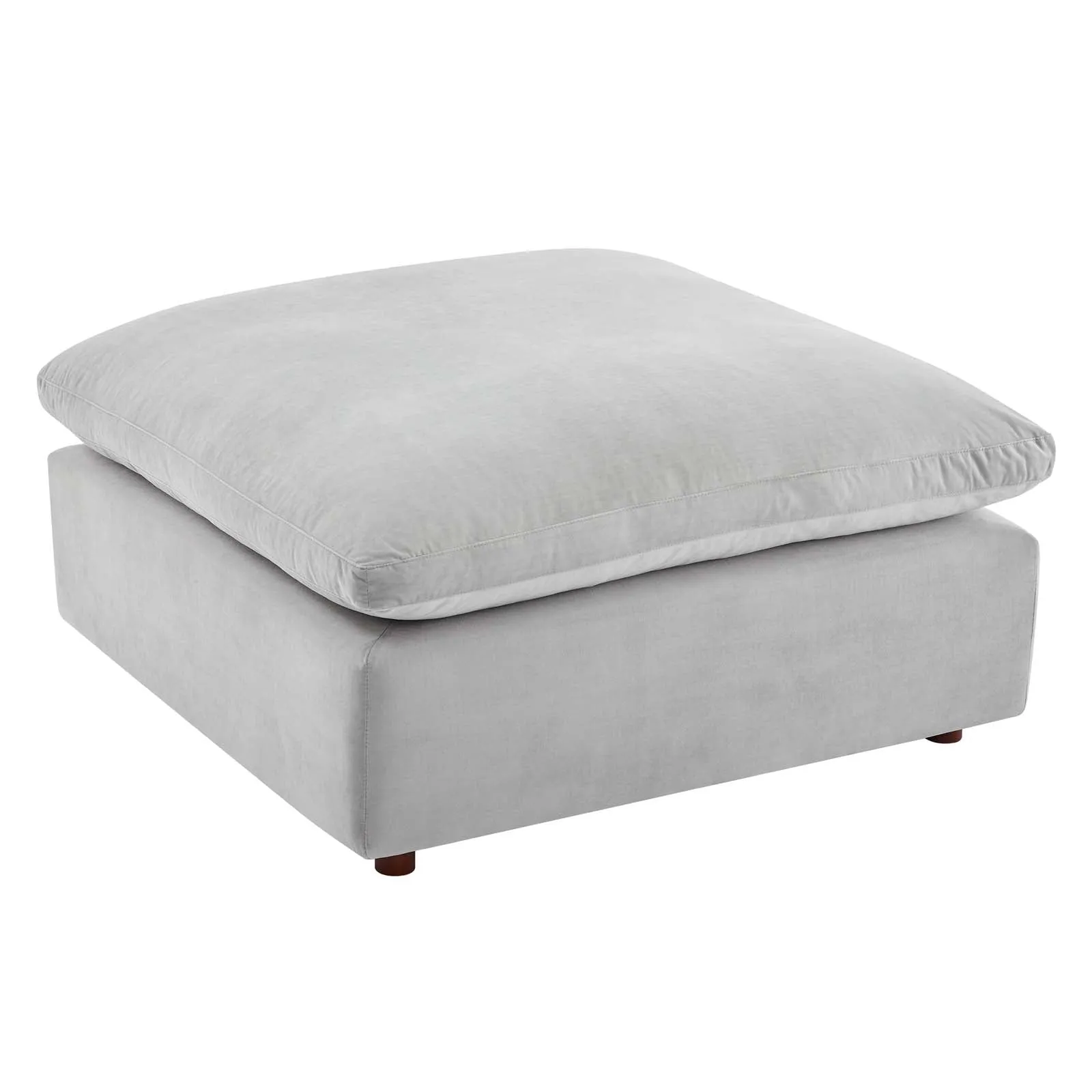 Commix Down Filled Overstuffed Performance Velvet Ottoman by Modway