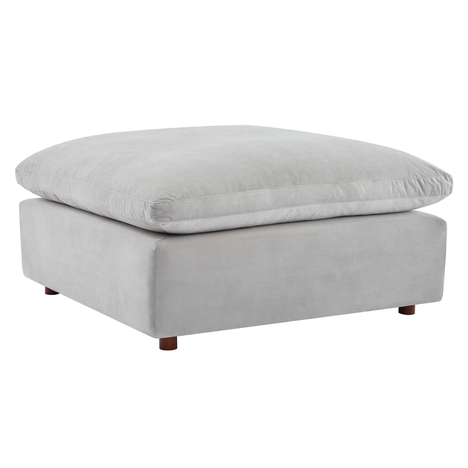 Commix Down Filled Overstuffed Performance Velvet Ottoman by Modway