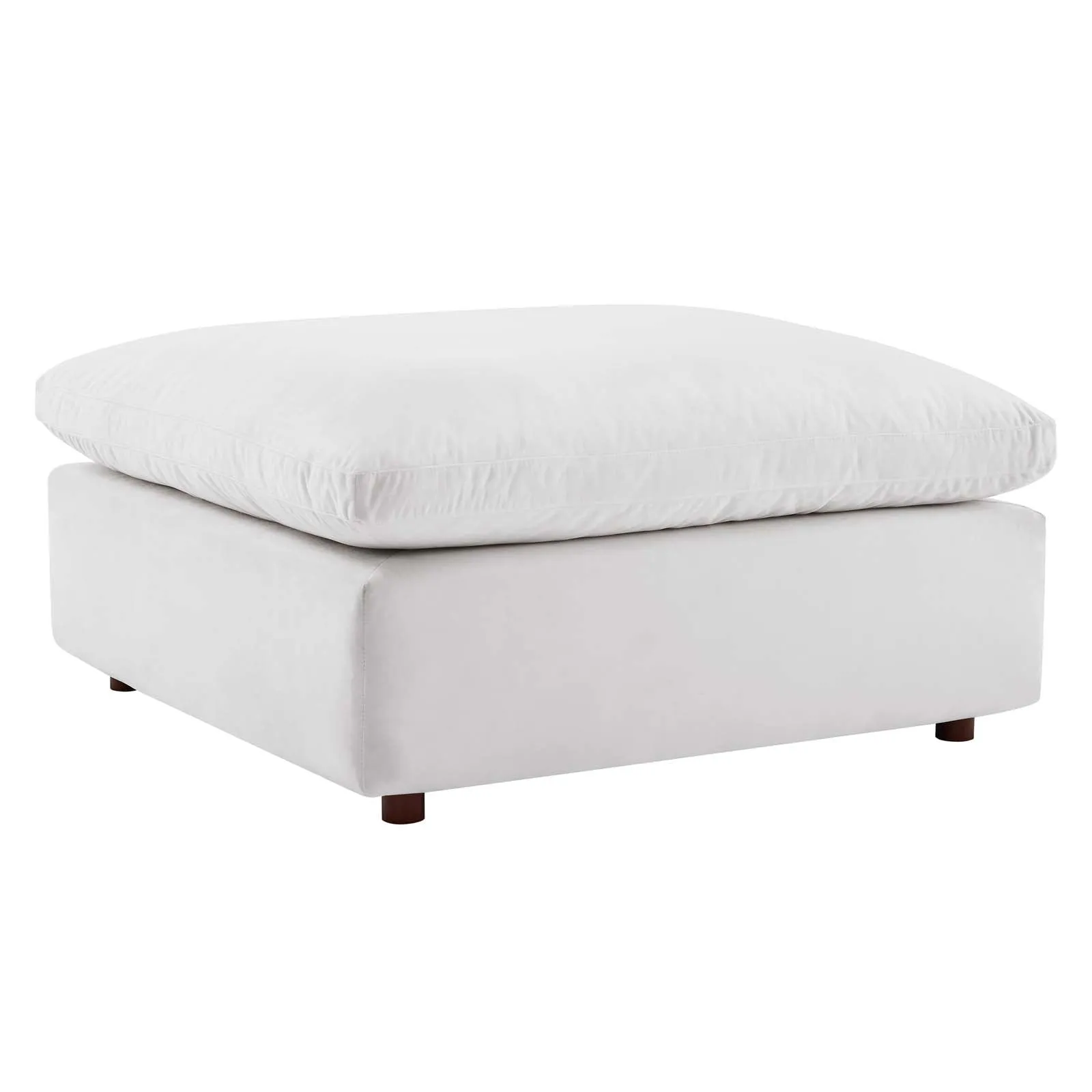 Commix Down Filled Overstuffed Performance Velvet Ottoman by Modway