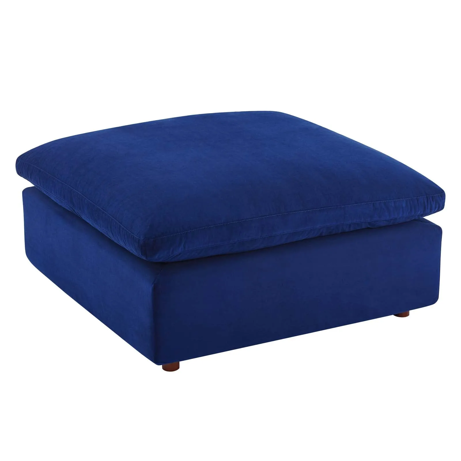 Commix Down Filled Overstuffed Performance Velvet Ottoman by Modway