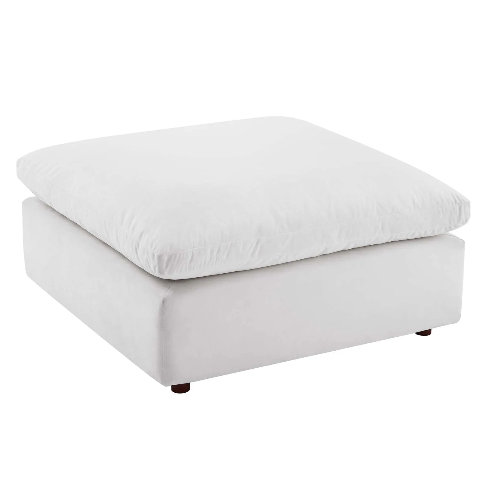 Commix Down Filled Overstuffed Performance Velvet Ottoman by Modway