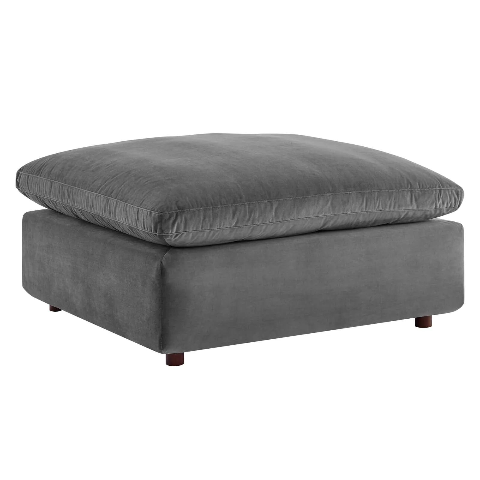 Commix Down Filled Overstuffed Performance Velvet Ottoman by Modway