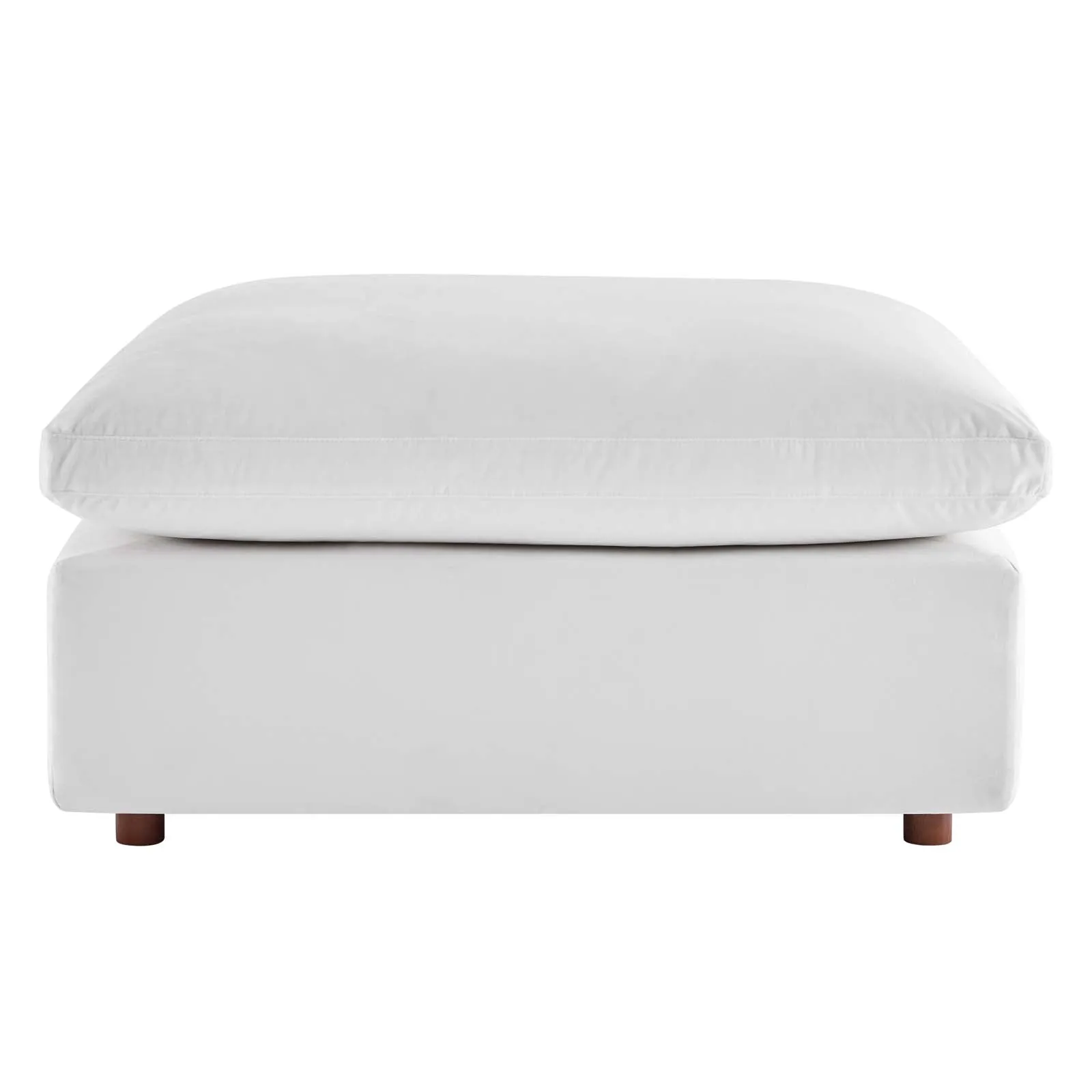 Commix Down Filled Overstuffed Performance Velvet Ottoman by Modway