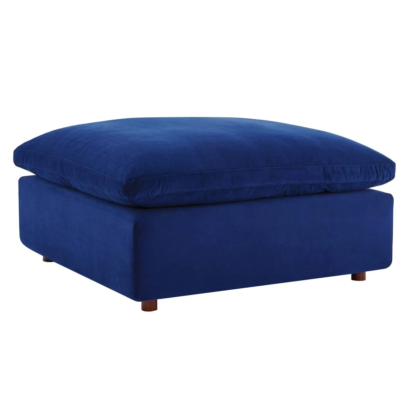 Commix Down Filled Overstuffed Performance Velvet Ottoman by Modway