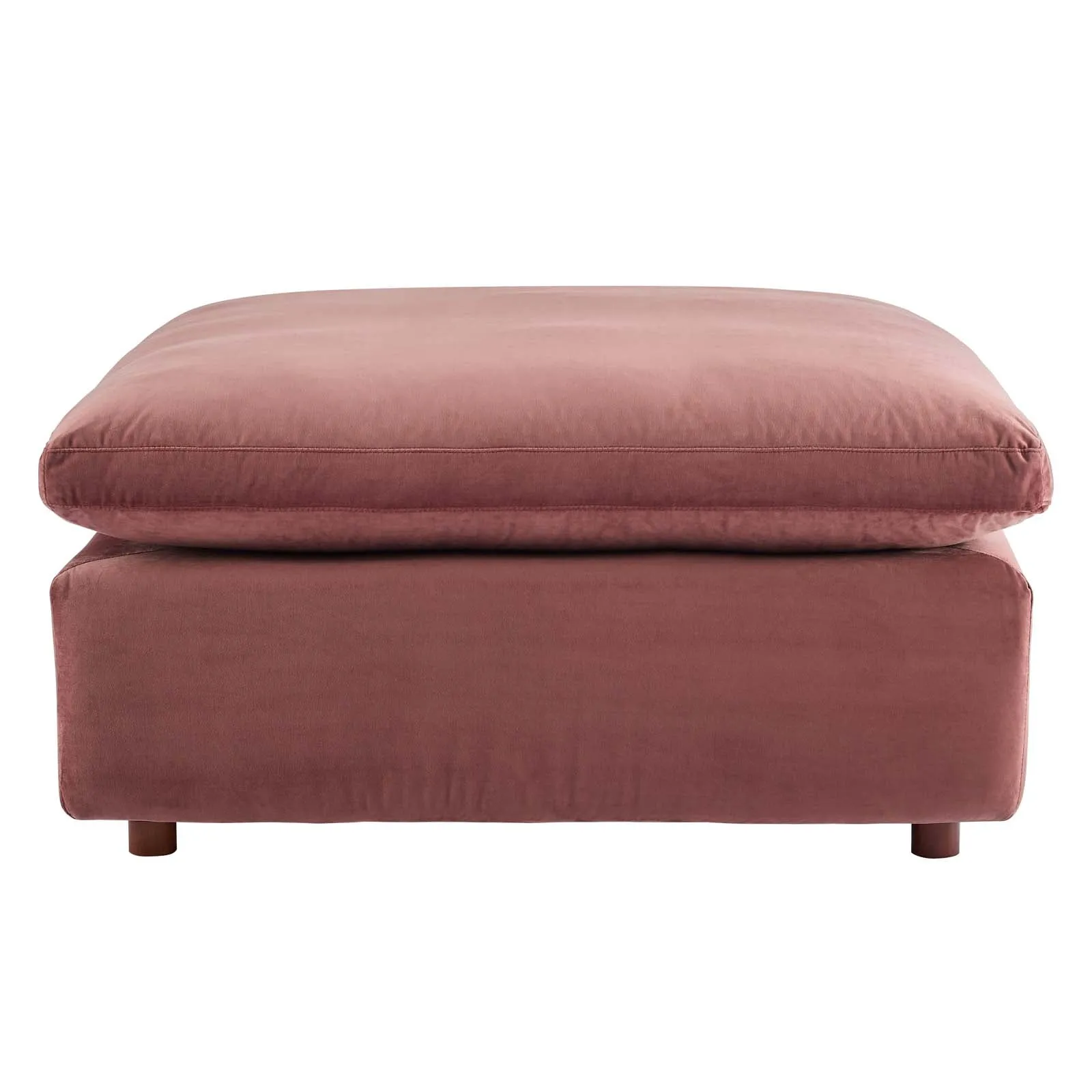 Commix Down Filled Overstuffed Performance Velvet Ottoman by Modway