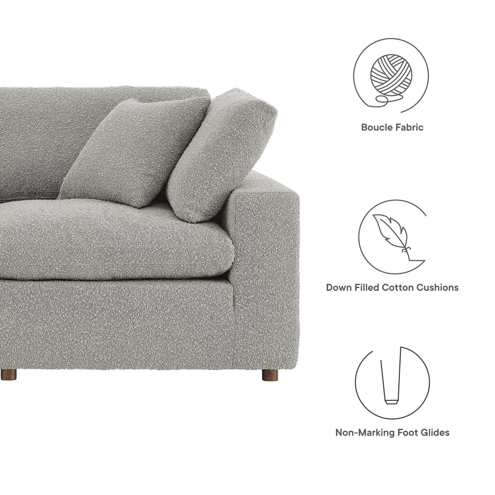 Commix Sofa Sectional by Modway