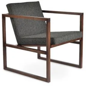 Cube Wood Lounge Chair