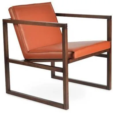 Cube Wood Lounge Chair