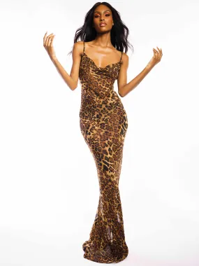 FIGURE Leopard Dress