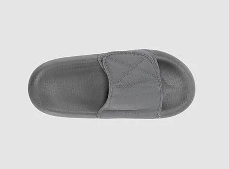 FitVille Men's Adjustable Slip-Resistant Cushioning Slide Sandal