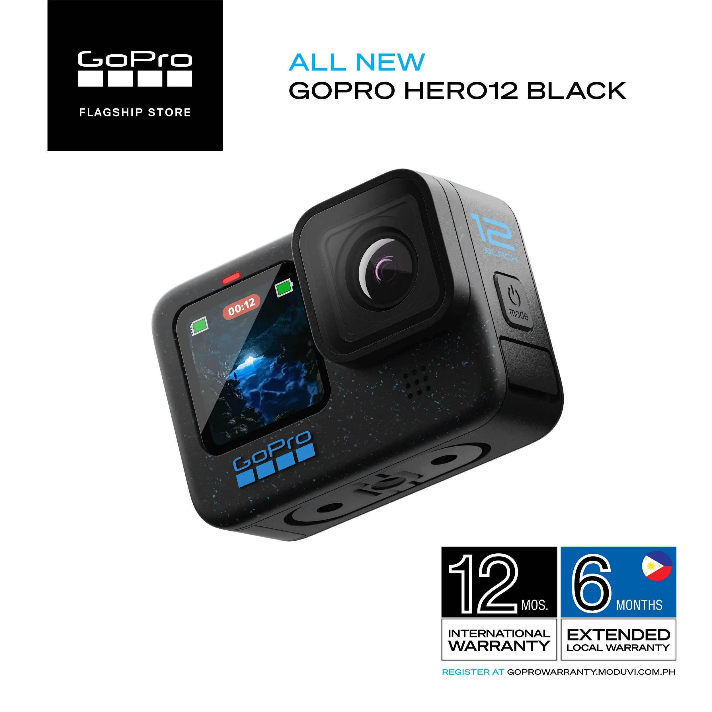 GoPro Hero 12 Black Action Camera