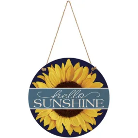 Hello Sunshine Sunflower Wall Decor