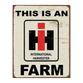 IH Farm Sign