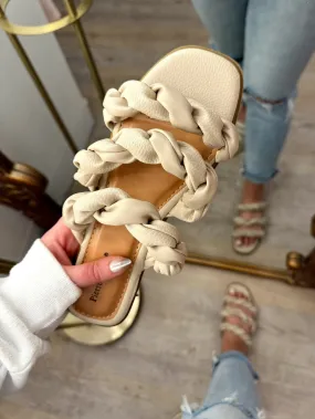 Moving On Knot Sandals