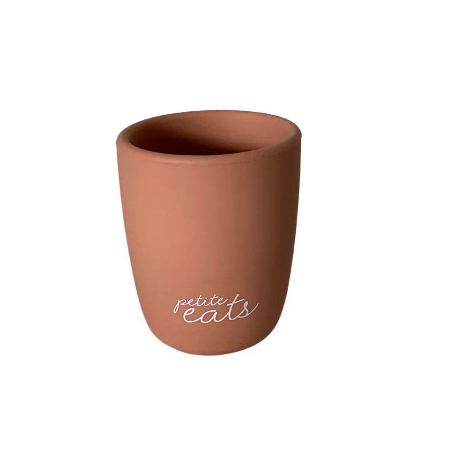 Petite Eats - Silicone Mini Cup - Dusty Coral