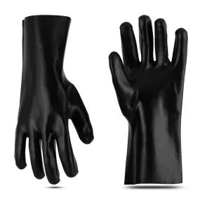 PVC Coated 12" - Chemical-Resistant Gloves - 12 Pairs