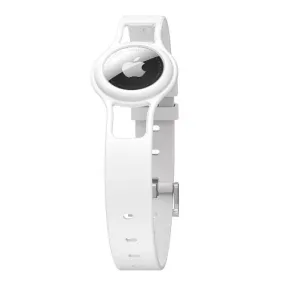 Sahara White Silicone Dog Collar - Apple AirTag = AT00018