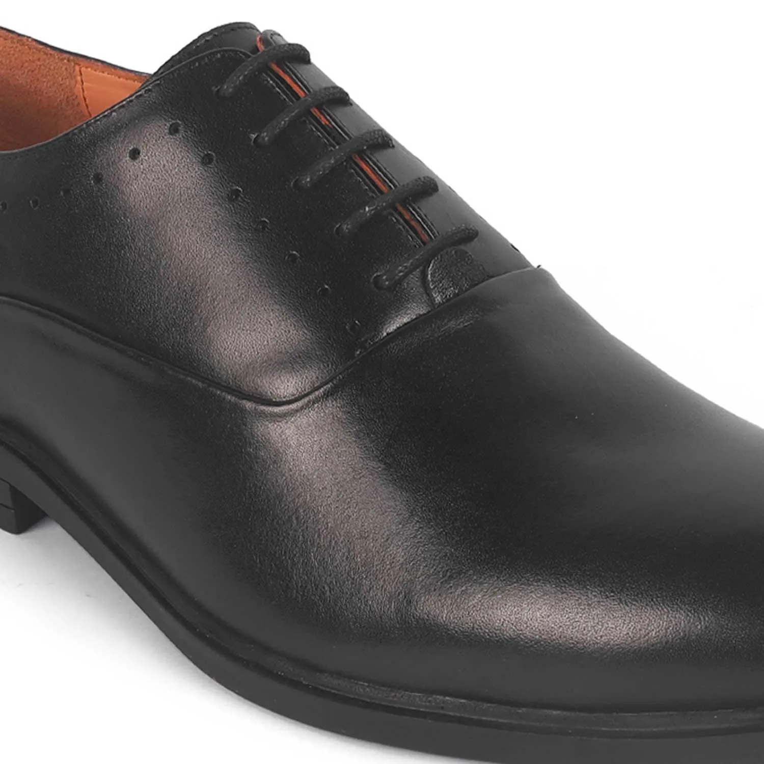 Tresmode Yovy Black Men's Oxford Lace Ups